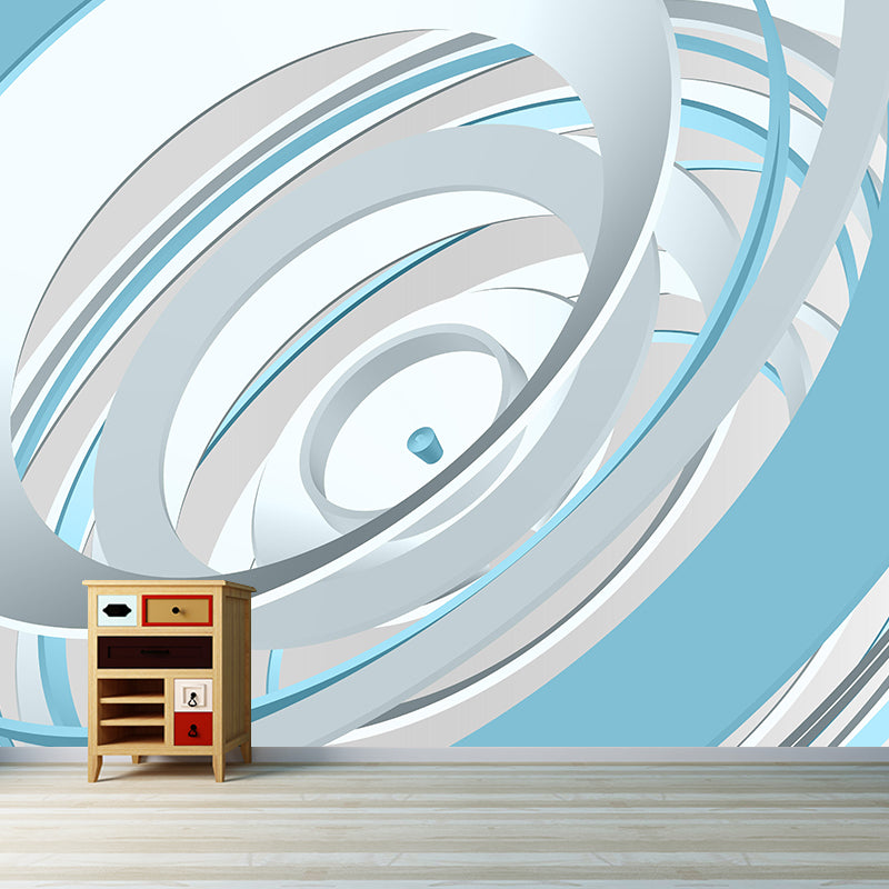 Customized 3D Illusion Mural Illustration Decorative for Decoration