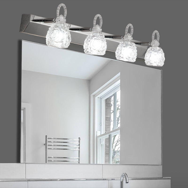 Modern Simple Mirror Light Noordse toilet Toilet Badkamer Glazen schaduw Mirror Lamp FIETE