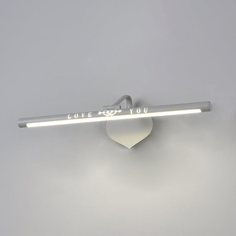 Noordse moderne spiegellicht Simple Strip Shape Mirror Lamp Fixture voor badkamer