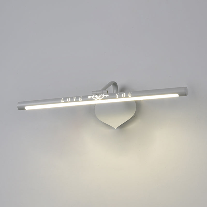 Noordse moderne spiegellicht Simple Strip Shape Mirror Lamp Fixture voor badkamer