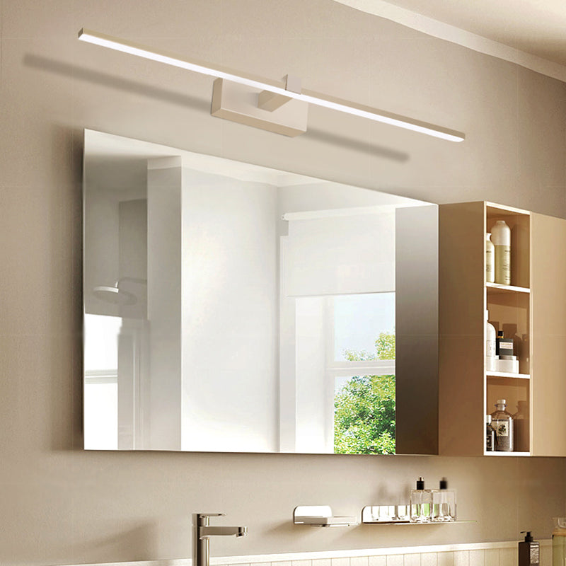 Nordic Modern Mirror Light Simple Long Strip Mirror Lamp Fixture for Bathroom