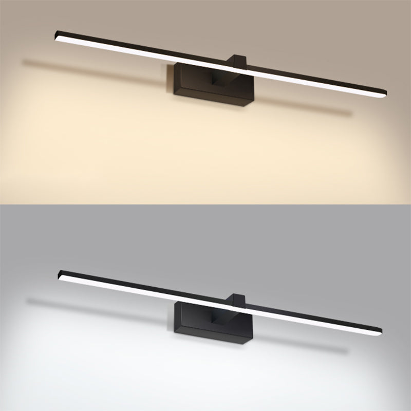 Nordic Modern Mirror Light Simple Long Strip Mirror Lamp Fixture for Bathroom