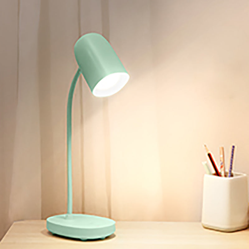 Nordic Arc Table Lamp Colorful Eye Protection 1 Light Table Lamp for Dormitory