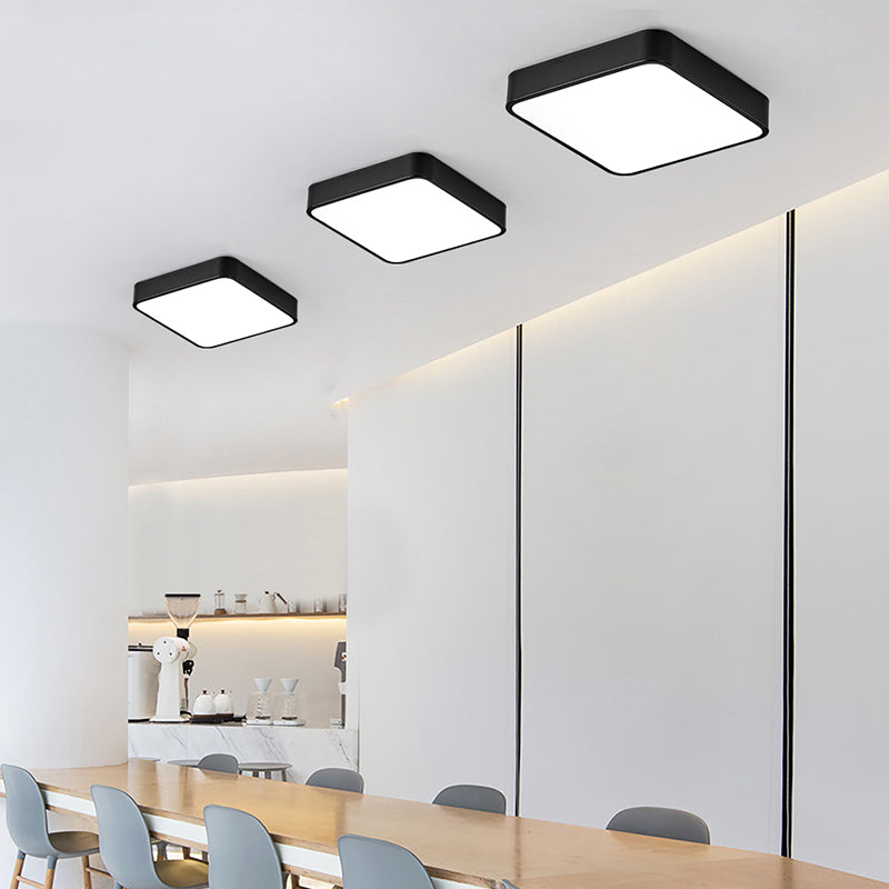 Geometry LED Ceiling Light Contemporary Simplicity Flush Mount Lighting Fixture