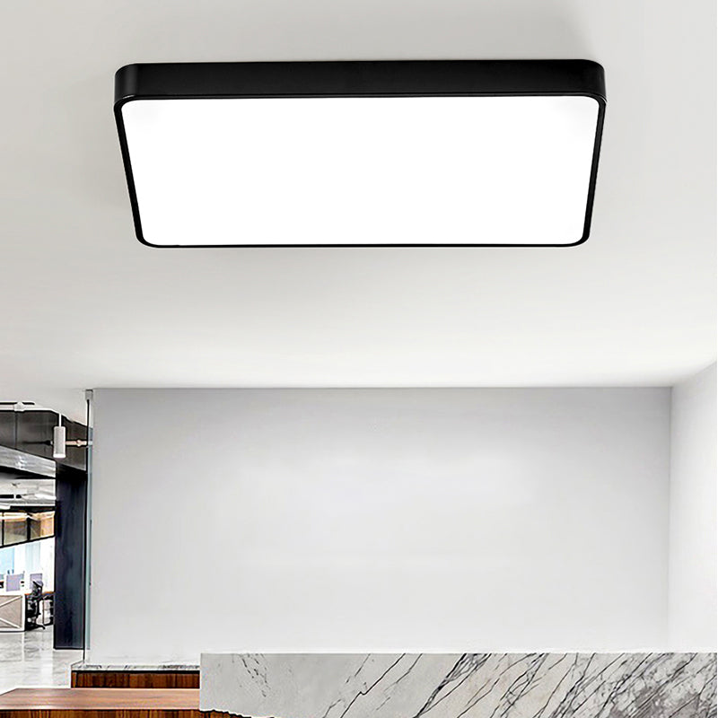 Geometry LED Ceiling Light Contemporary Simplicity Flush Mount Lighting Fixture