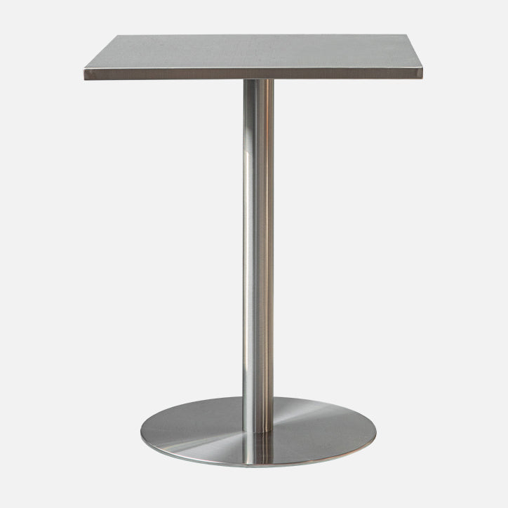 Industrial Style Dining Table Stainless Steel Dining Table for Coffee Shop