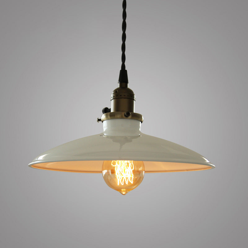 Smeedijzeren hangende hanglamp vintage 1-licht drop hanger voor eetkamer