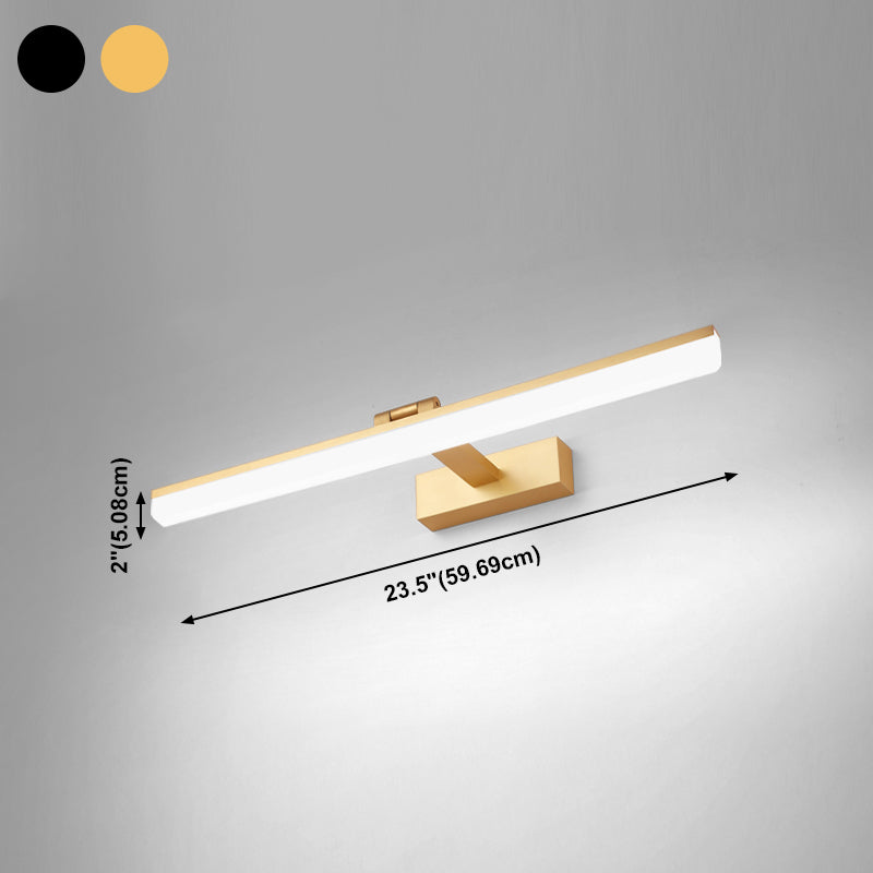 Modern Simple LED Makeup Mirror Lamp Bathroom Nordic Mirror Light Fixture