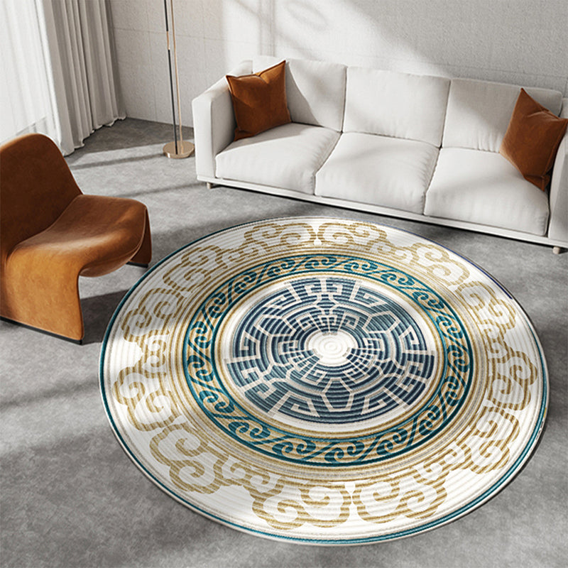 Tapis d'impression Polyester tapis rond