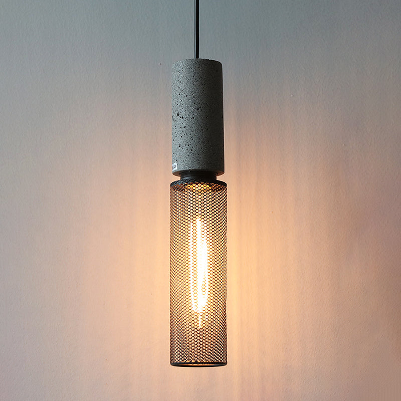 Geometric Shade Hanging Lighting Industrial Style Metal Light Pendant Lamp for Shop