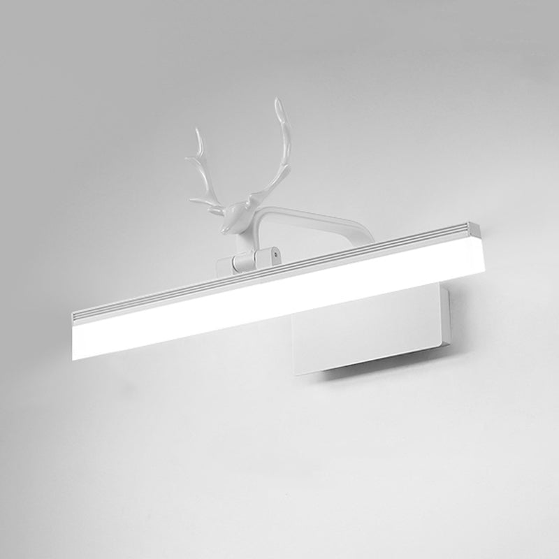 Modern Simple Antler Makeup Mirror Lamp Bathroom Nordic Mirror Light Fixture