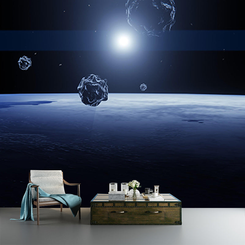 Universe Planet Environment Friendly Mural Wallpaper Novelty Style Wall Mural