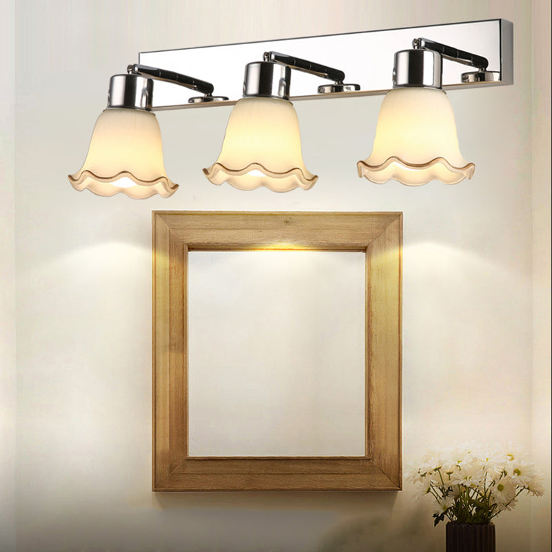 Modern Mirror Light Farmture Simplistic Glass Badkamer Wandverlichtingsbeveiliging