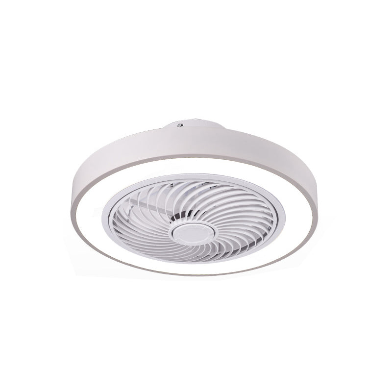 Éclairage de ventilateur de plafond en métal nordique