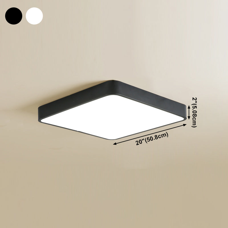 Geometry Simplicity Flush Mount Ceiling Lighting Fixture LED Ceiling Mounted Lights