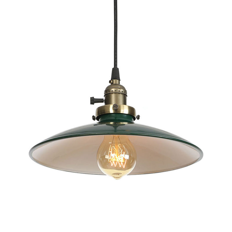 Light Pending Light de style loft Lampe à suspension en métal à 1 lumière avec interrupteur rotatif