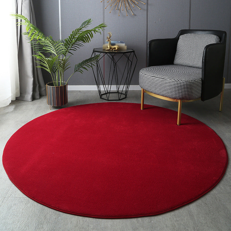 Colorful Carpet Polyester Casual Carpet Non-Slip Backing Carpet for Drawing Room