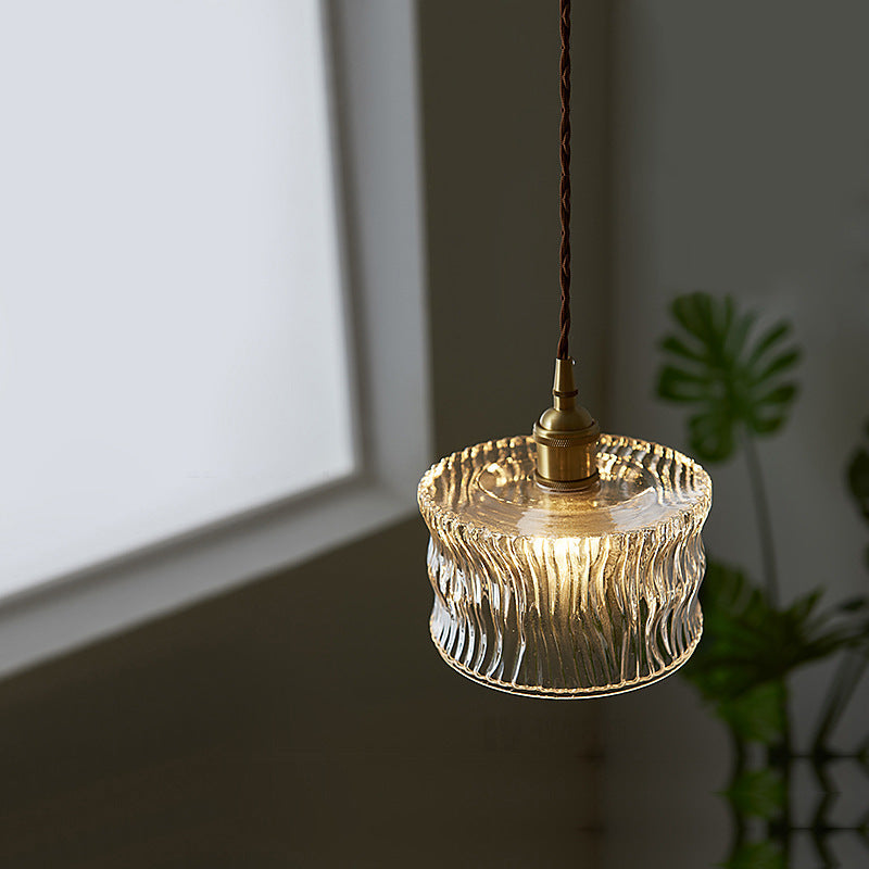 1-Lichtzylinder Hängnisbeleuchtung Vintage Pendelleuchte Lichtkit für Schlafzimmer
