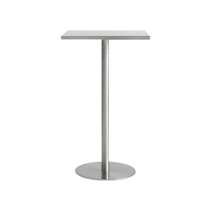 Industrial Style Stainless Steel Bar Table 42-inch Height Table for Coffee Shop