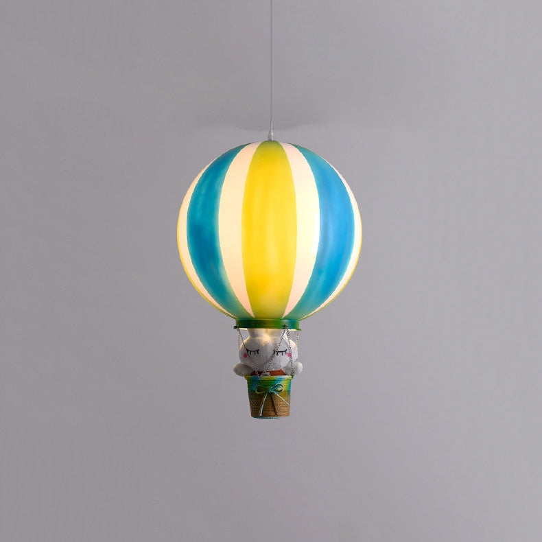 Hot Air Balloon Pendant Lighting 1-Light Kindergarten Ceiling Lamp(without doll)