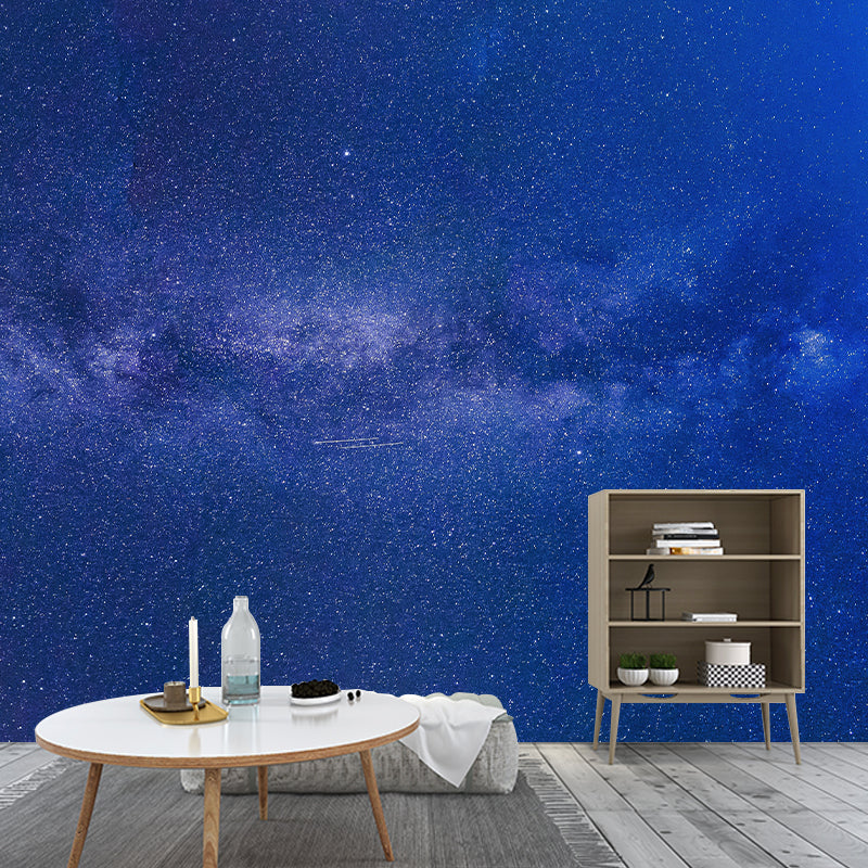 Space Mural Mildew Resistant Wall Cosmic Galaxy Wallpaper Bedroom Wall Mural