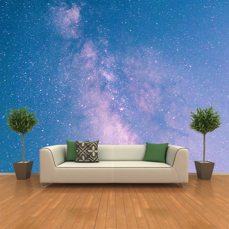 Space Mural Mildew Resistant Wall Cosmic Galaxy Wallpaper Bedroom Wall Mural