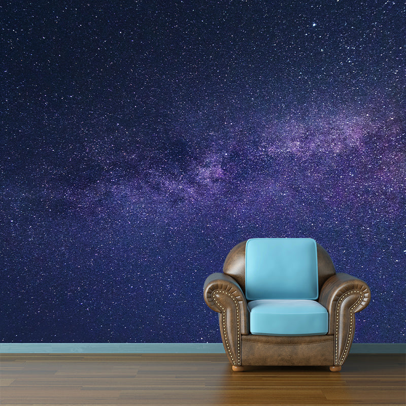 Vivid 3D Mural Mildew Resistant Wall Cosmic Galaxy Wallpaper Living Room Wall Mural