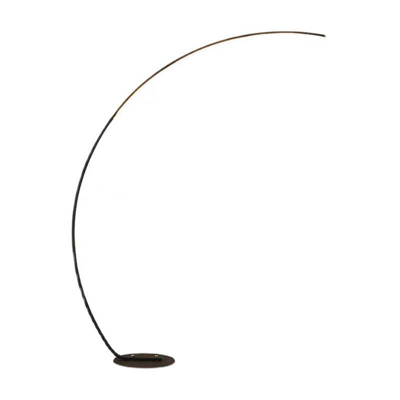 Metal Funnel Shape Floor Lamp Modern Style 1 Light  Floor Lamp Fixture