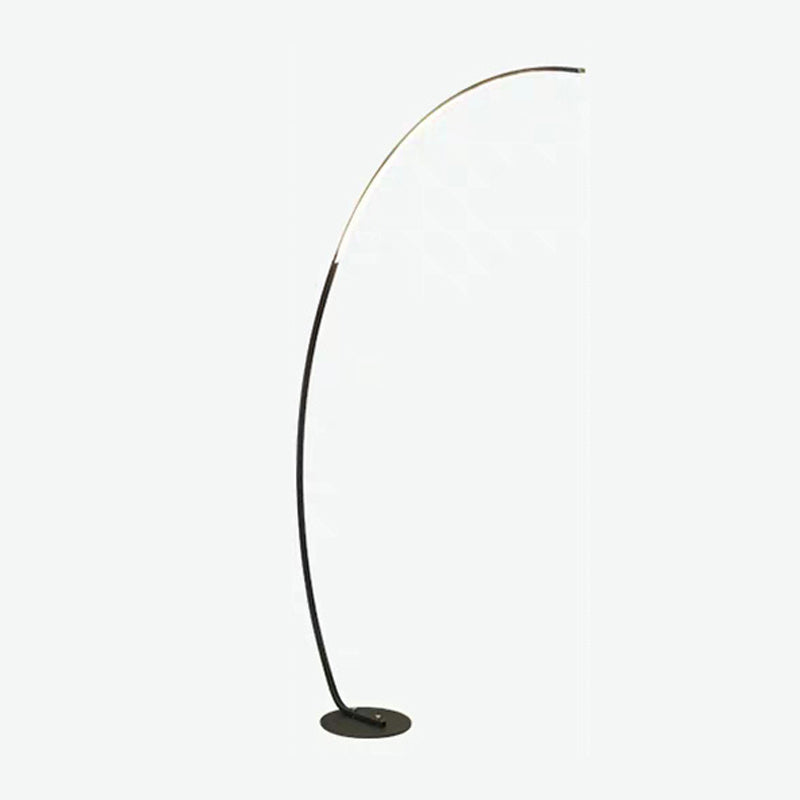 Metal Funnel Shape Floor Lamp Modern Style 1 Light  Floor Lamp Fixture