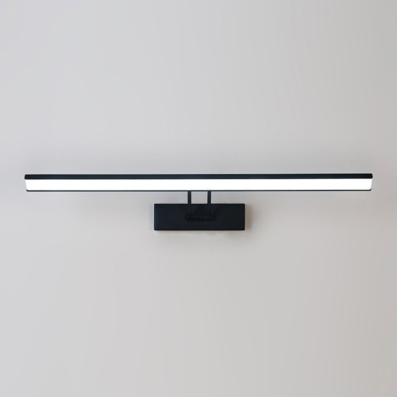 Luces de pared de tocador LED luces delanteras de espejo modernos con sombra acrílica