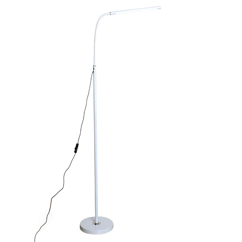 Linear Shape Metal Floor Lamp Modern Style 1 Light Floor Lamp Fixture