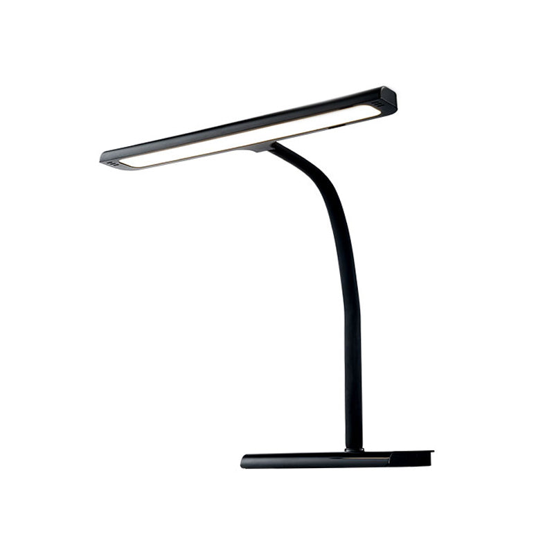 LED Table Lamp with Acrylic Shade Contemporary Desk Lamps for Study Room