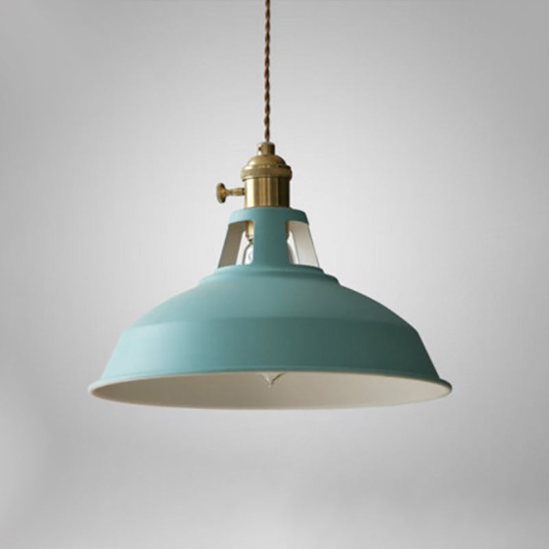 Industrieel hangend licht kleurrijke metalen hanglampverlichtingsarmatuur voor de woonkamer