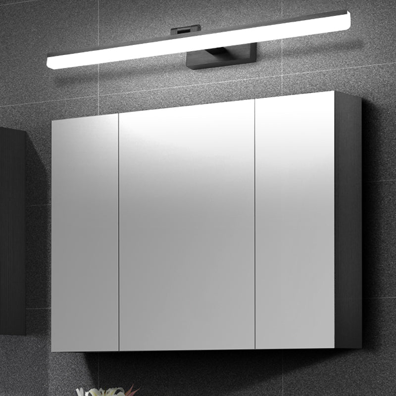 Lámparas de tocador LED lineal lámpara de espejo LED moderno iluminación frontal para baño