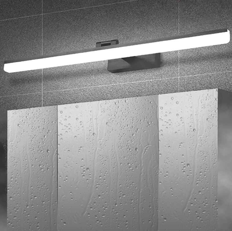 Lámparas de tocador LED lineal lámpara de espejo LED moderno iluminación frontal para baño