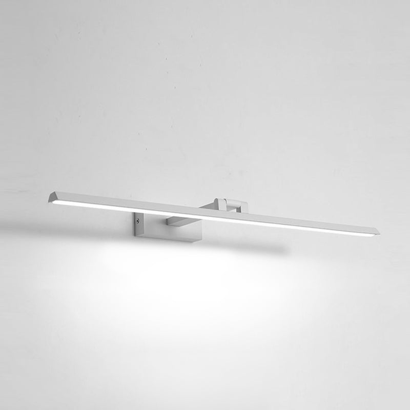 Ligera LED Luz de lámpara de espejo modernista iluminación frontal con sombra de silicona