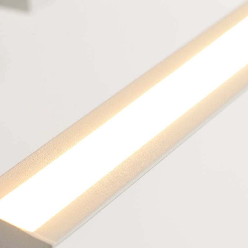 Ligera LED Luz de lámpara de espejo modernista iluminación frontal con sombra de silicona