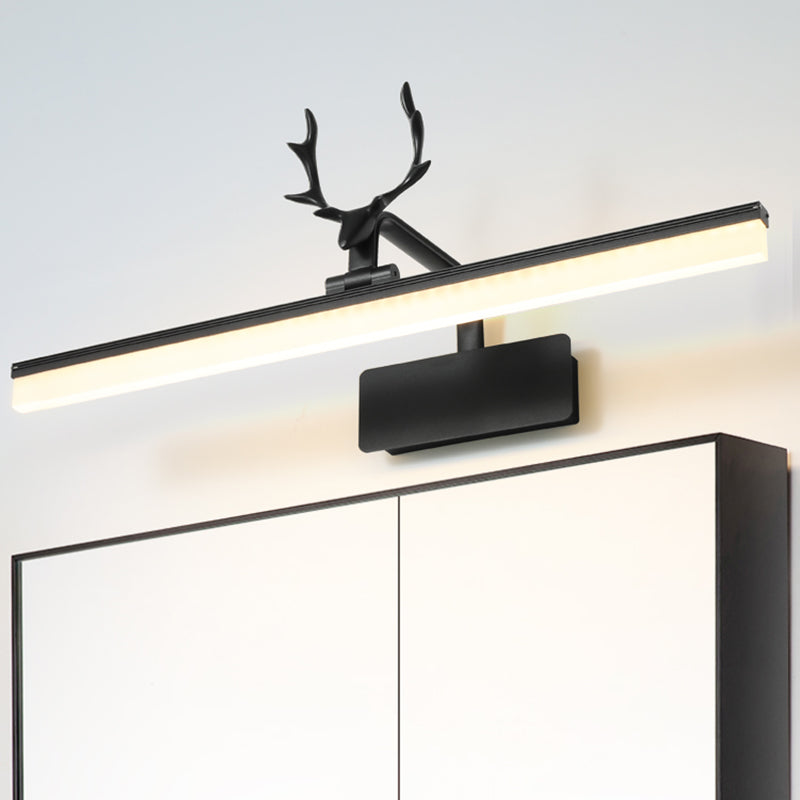 Ligera LED Luz de lámpara Modernista Mirror Iluminación frontal con sombra acrílica