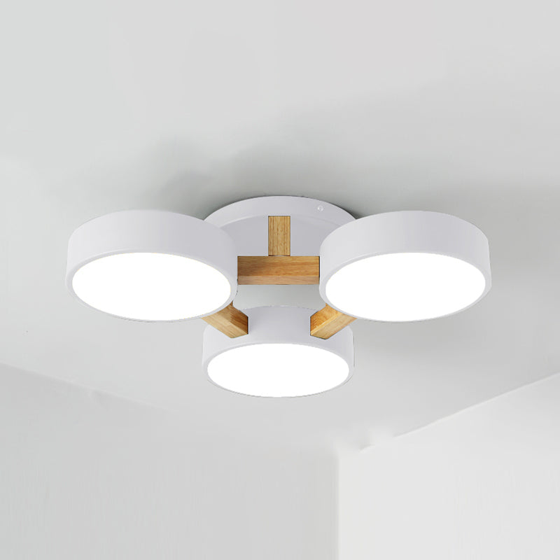 Multi-head LED Flush Mounted Ceiling Lights Contemporary Ceiling Lighting Fixture