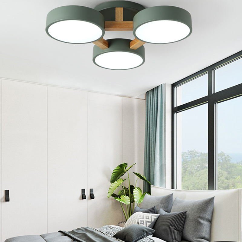 Multi-head LED Flush Mounted Ceiling Lights Contemporary Ceiling Lighting Fixture