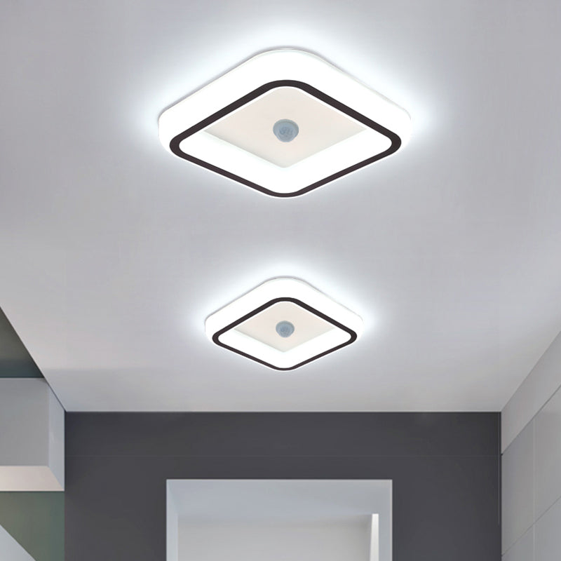 Plafoniere da incasso in acrilico Apparecchio di illuminazione a soffitto contemporaneo