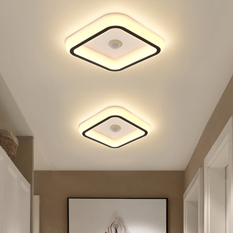 Acrylic Flush Mounted Ceiling Lights Contemporary Ceiling Lighting Fixture