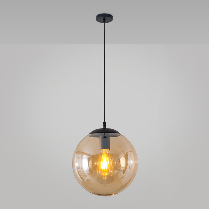 Glasball hängende Licht moderne Anhänger Beleuchtungskörper für Wohnzimmer