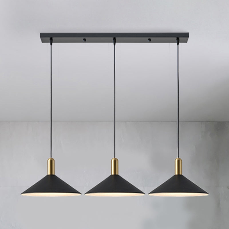 Metal Shade Hanging Light Industrial Pendant Lighting Fixture for Living Room