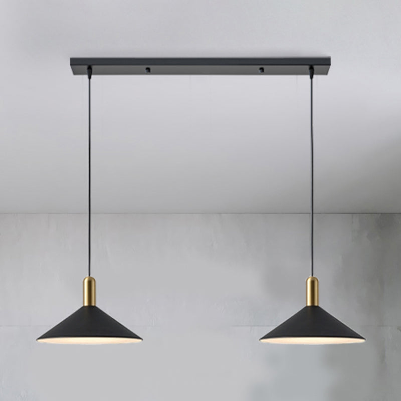 Metalen schaduw hangende lichte industriële hanglampverlichtingsarmatuur voor woonkamer