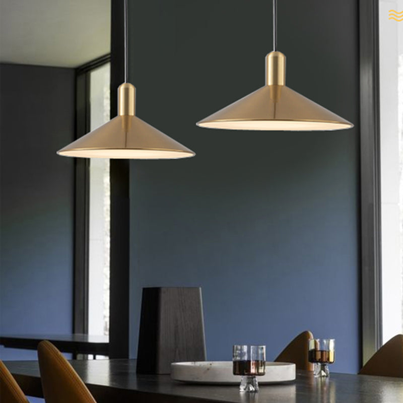 Metal Shade Hanging Light Industrial Pendant Lighting Fixture for Living Room