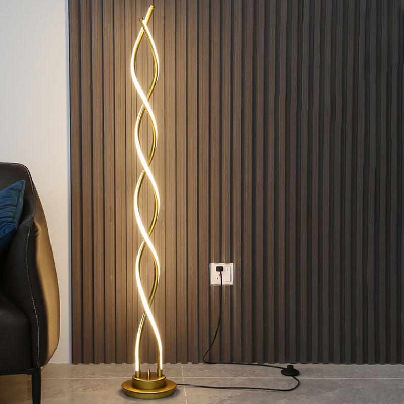 Lampada da pavimento a forma lineare in metallo MODERNO MODERNIMA LAMPAGGIO SINGOLO LAMPAGGIO