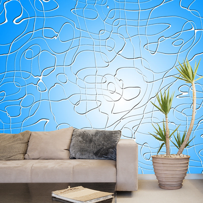 Environment Friendly Wall Mural Wallpaper Pop Art Sitting Room Wall Mural