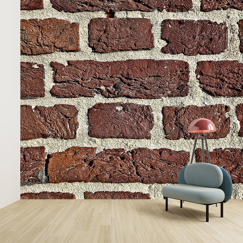 Modern Style Wall Mural Wallpaper Brick Wall Sitting Room Wall Mural