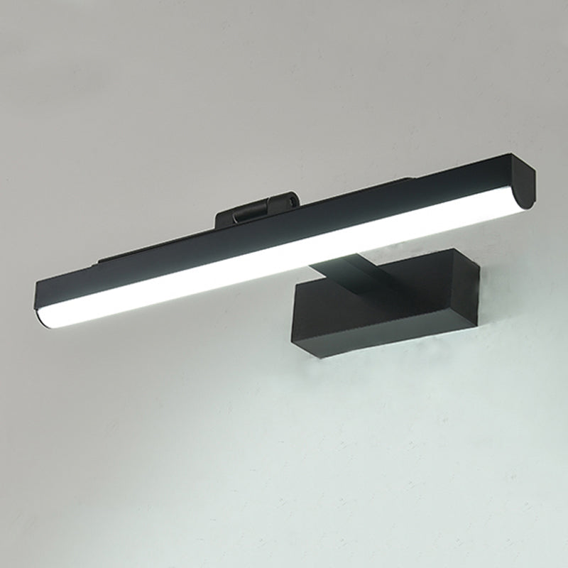 Lámparas de pared lineales de estilo moderno Metal 1 Ideas de iluminación de pared de luz